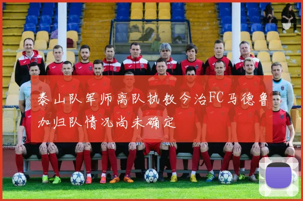 泰山队军师离队执教今治FC马德鲁加归队情况尚未确定